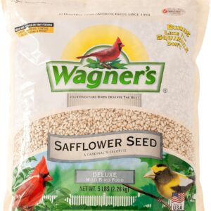 Wagner's 57075 Safflower Seed Wild Bird Food, 5 Pound (Pack of 1)