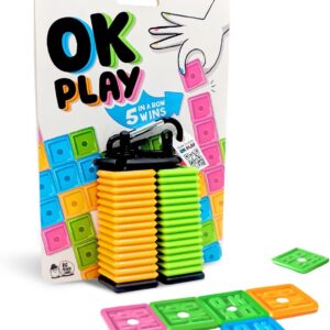 OK Play: Ultimate Travel Tile Game | Learn to Play in 10 Seconds | Waterproof & Indestructible | Perfect for Kids and Adults