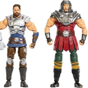 Masters of the Universe Chronicles 2 Action Figures, 6.5 Inch 2026 Movie Accurate Ram Man & Fisto Deluxe Articulation Jóhannes Haukur Jon Xue Zhang (Amazon Exclusive)